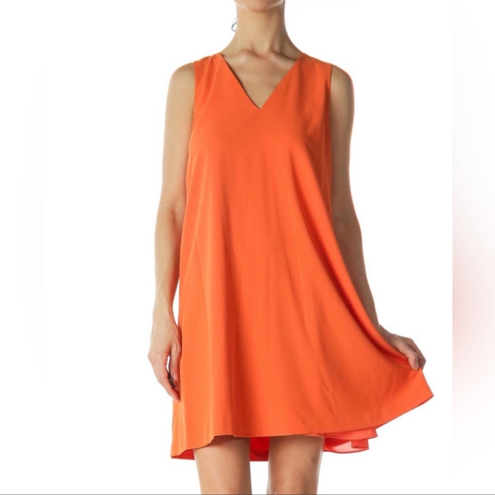 RARE NWOT Alice + Olivia | Orange Tent Dress | 2